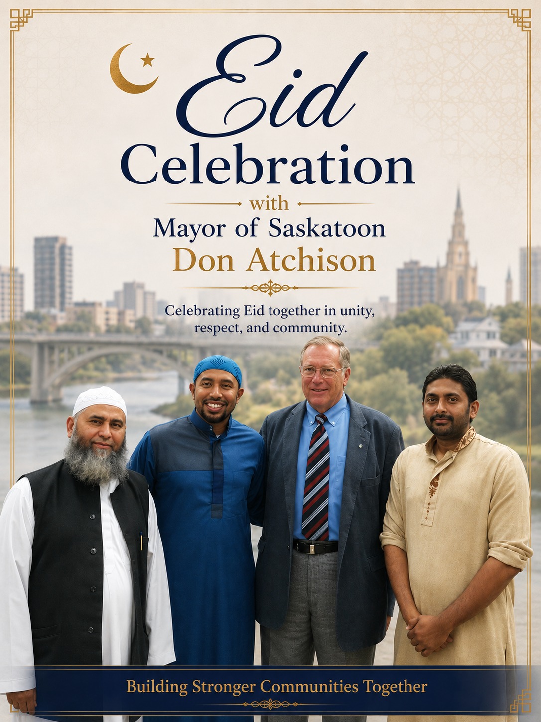 Eid with Mayor Don Atchison
